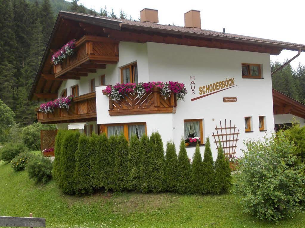 Apartament Haus Schoderbock St. Leonhard im Pitztal Zewnętrze zdjęcie