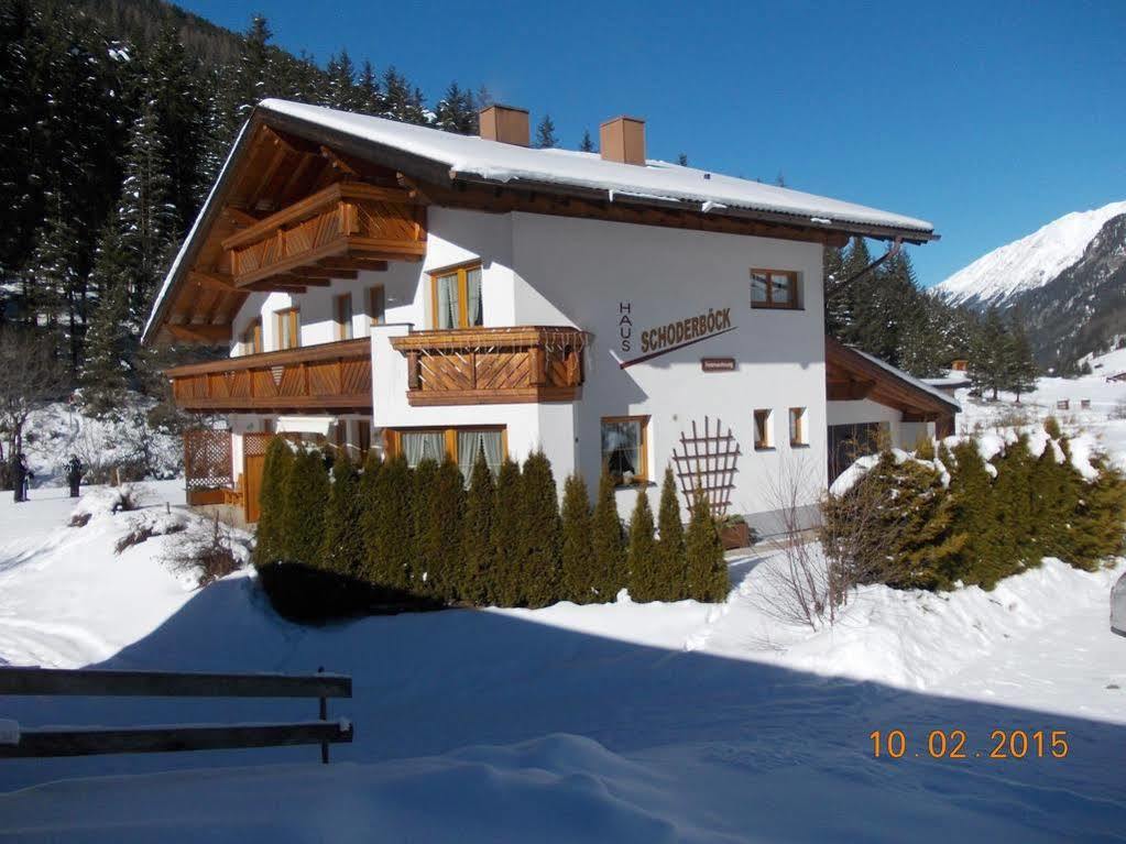 Apartament Haus Schoderbock St. Leonhard im Pitztal Zewnętrze zdjęcie